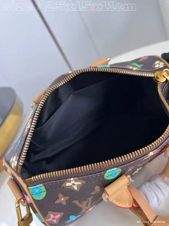 Official oldcobbler LOUIS KEEPALL VUITTON 25 BANDOULIÈRE 0705